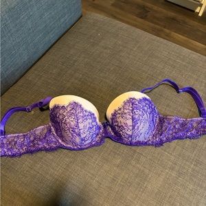 Purple lace Victoria secret bra  36C